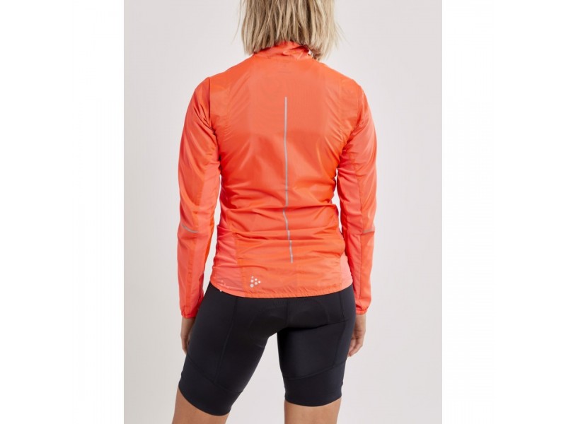 Велокуртка Craft Essence Light Wind Jacket Women orange M